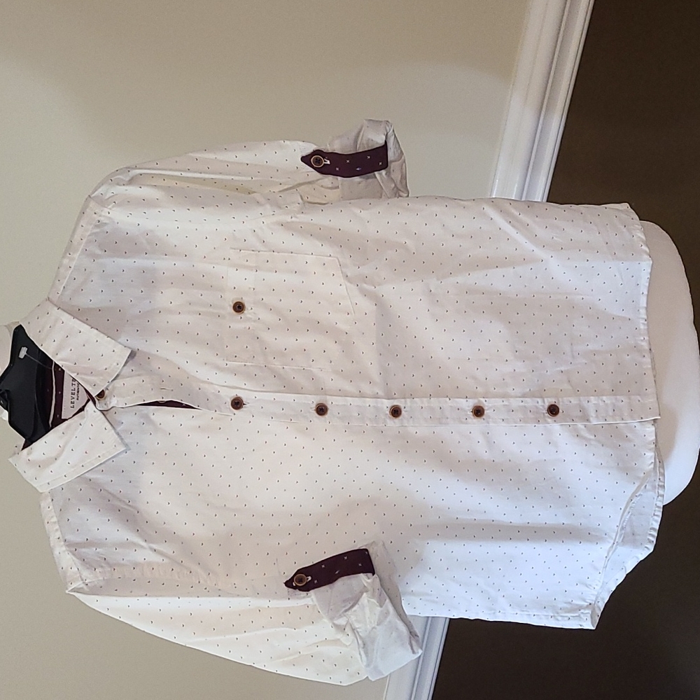 Level Ten Boys Long Sleeve dress Shirt